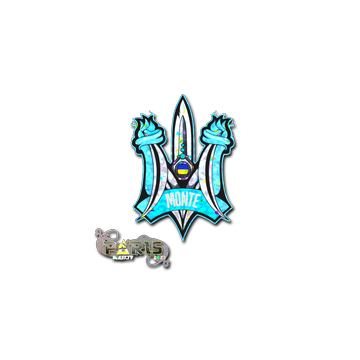 Sticker | Monte (Glitter) | Paris 2023