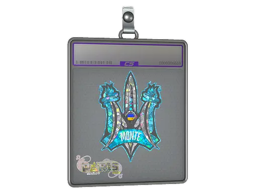 Sticker Slab | Monte (Glitter) | Paris 2023