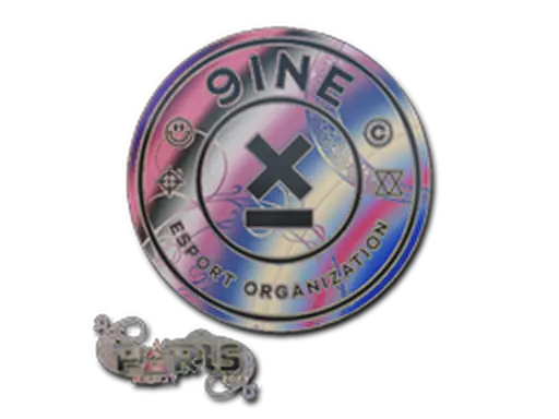 Sticker | 9INE (Holo) | Paris 2023