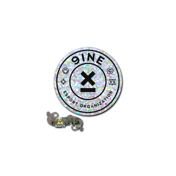 Sticker | 9INE (Glitter) | Paris 2023