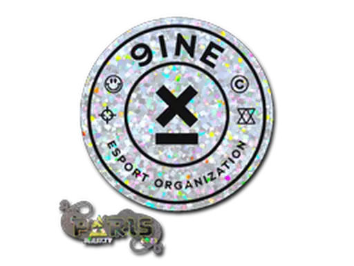 Sticker | 9INE (Glitter) | Paris 2023