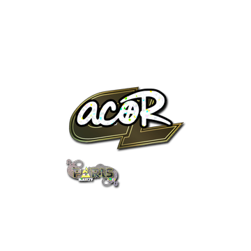 Sticker | acoR (Glitter) | Paris 2023