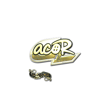 Sticker | acoR (Gold) | Paris 2023
