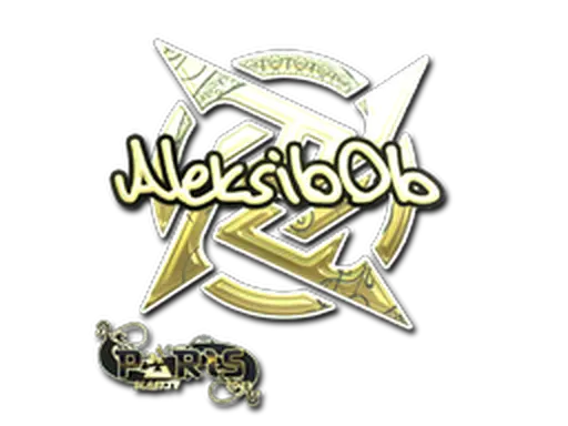Sticker | Aleksib (Gold) | Paris 2023
