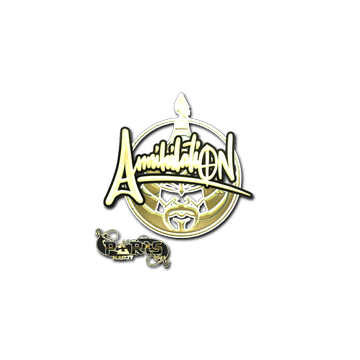 Sticker | ANNIHILATION (Gold) | Paris 2023