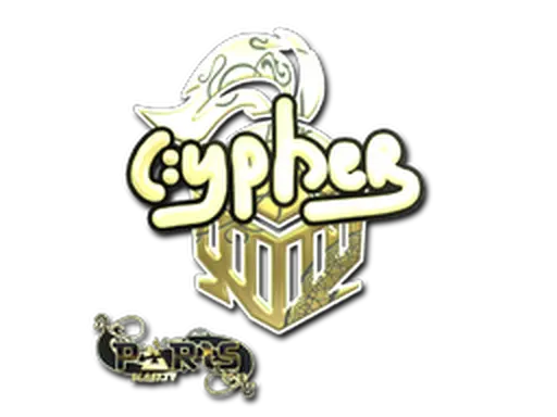 Sticker | Cypher (Gold) | Paris 2023