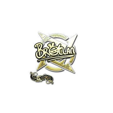 Sticker | Brollan (Gold) | Paris 2023