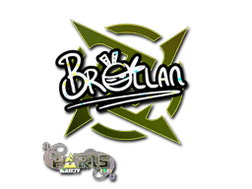 Sticker | Brollan (Glitter) | Paris 2023