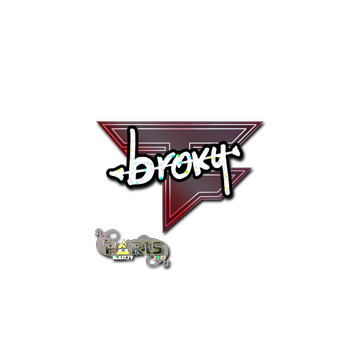 Sticker | broky (Glitter) | Paris 2023