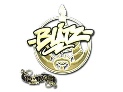 Sticker | bLitz (Gold) | Paris 2023