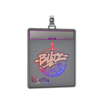 Sticker Slab | bLitz (Holo) | Paris 2023
