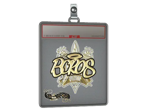 Sticker Slab | BOROS (Gold) | Paris 2023