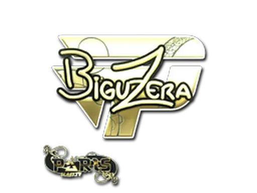 Sticker | biguzera (Gold) | Paris 2023