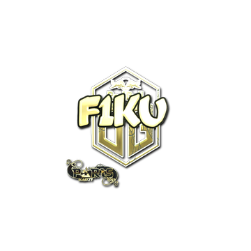 Sticker | F1KU (Gold) | Paris 2023