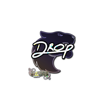 Sticker | drop (Glitter) | Paris 2023