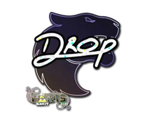 Sticker | drop (Glitter) | Paris 2023