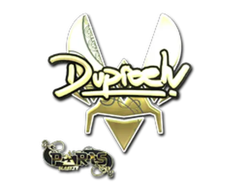 Sticker | dupreeh (Gold) | Paris 2023