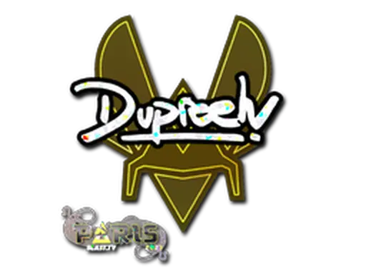 Sticker | dupreeh (Glitter) | Paris 2023