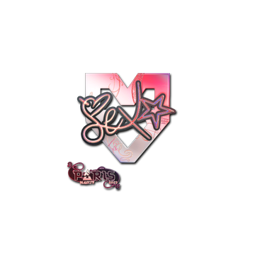 Sticker | dexter (Holo) | Paris 2023