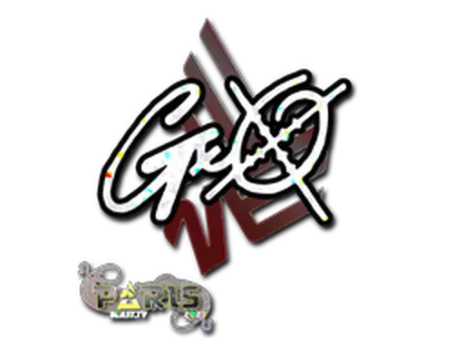 Sticker | gxx- (Glitter) | Paris 2023