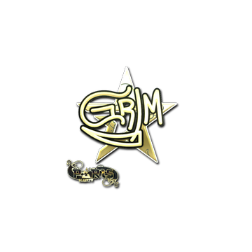 Sticker | Grim (Gold) | Paris 2023