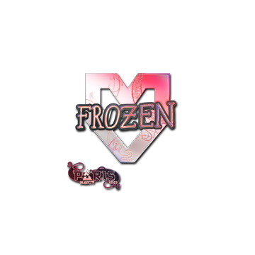 Sticker | frozen (Holo) | Paris 2023