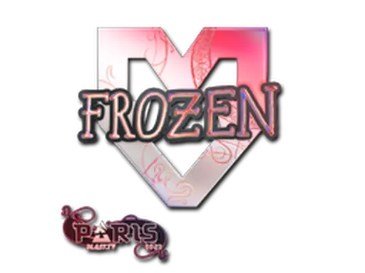 Sticker | frozen (Holo) | Paris 2023