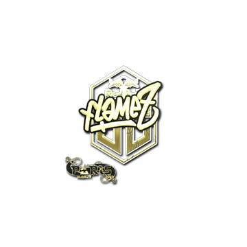 Sticker | FlameZ (Gold) | Paris 2023