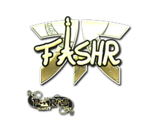 Sticker | FASHR (Gold) | Paris 2023