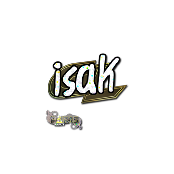 Sticker | isak (Glitter) | Paris 2023