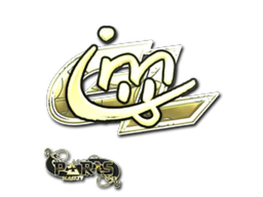Sticker | iM (Gold) | Paris 2023