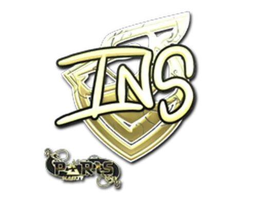 Sticker | INS (Gold) | Paris 2023