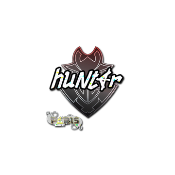 Sticker | huNter- (Glitter) | Paris 2023