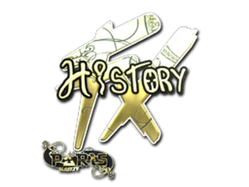 Sticker | History (Gold) | Paris 2023
