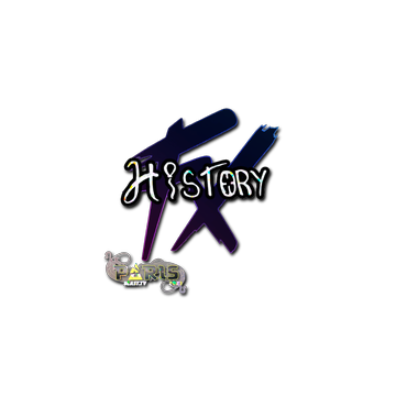 Sticker | History (Glitter) | Paris 2023
