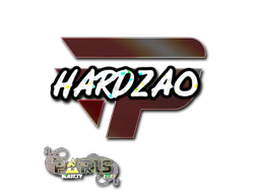 Sticker | hardzao (Glitter) | Paris 2023