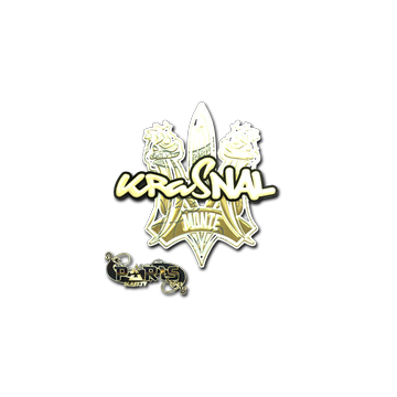 Sticker | kRaSnaL (Gold) | Paris 2023