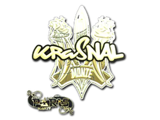 Sticker | kRaSnaL (Gold) | Paris 2023