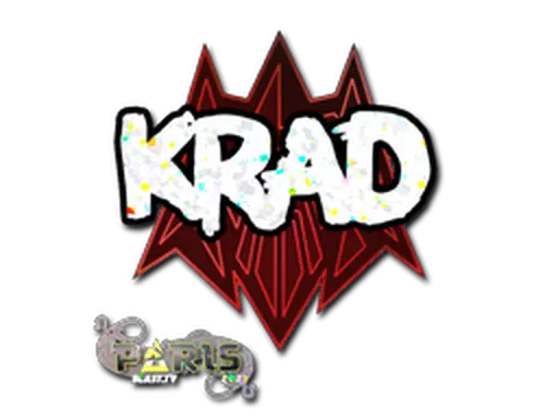 Sticker | Krad (Glitter) | Paris 2023