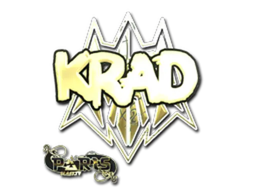 Sticker | Krad (Gold) | Paris 2023