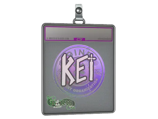 Sticker Slab | KEi (Holo) | Paris 2023