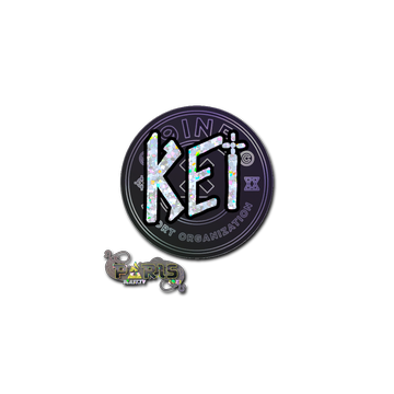 Sticker | KEi (Glitter) | Paris 2023