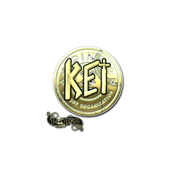 Sticker | KEi (Gold) | Paris 2023