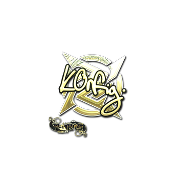 Sticker | k0nfig (Gold) | Paris 2023