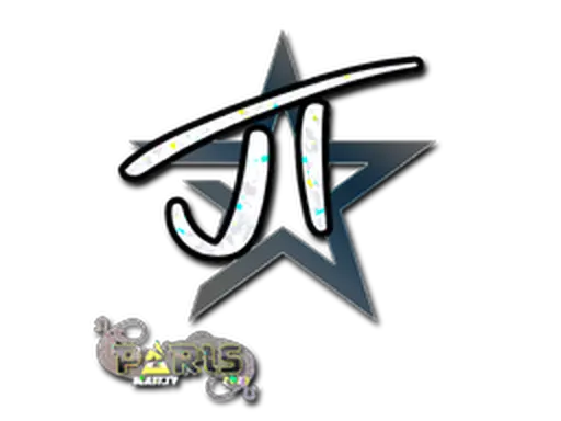 Sticker | JT (Glitter) | Paris 2023