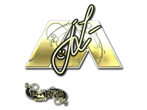 Sticker | jL (Gold) | Paris 2023