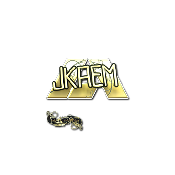Sticker | jkaem (Gold) | Paris 2023