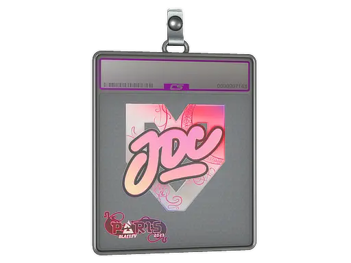 Sticker Slab | JDC (Holo) | Paris 2023