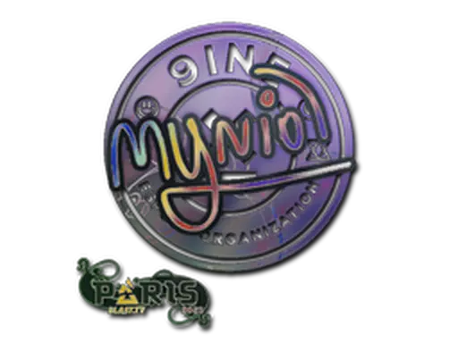 Sticker | mynio (Holo) | Paris 2023