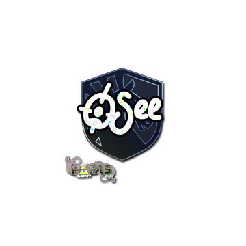 Sticker | oSee (Glitter) | Paris 2023